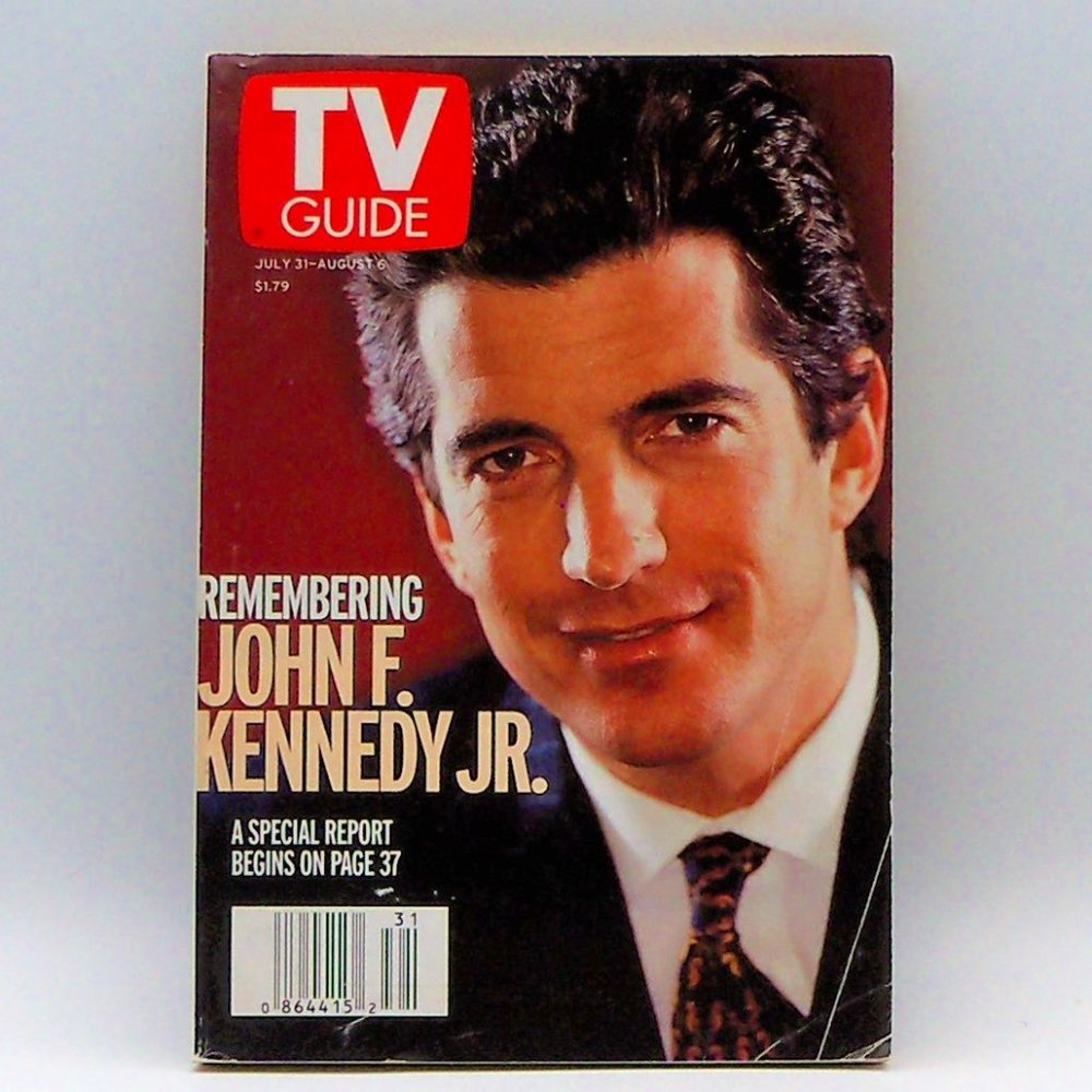 John F Kennedy Jr. Remembered - TV Guide July 31, 1999